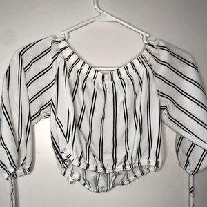 Shein cropped longsleeve